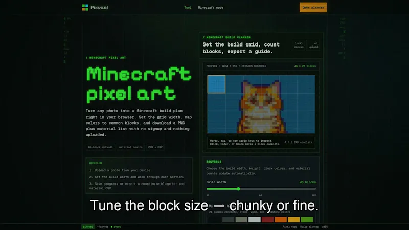 Pixvael screenshot 1 (video preview)