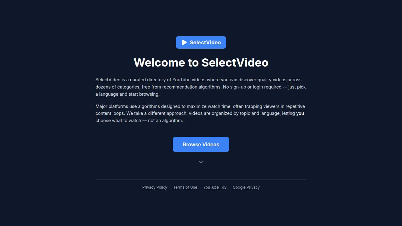 SelectVideo gallery image