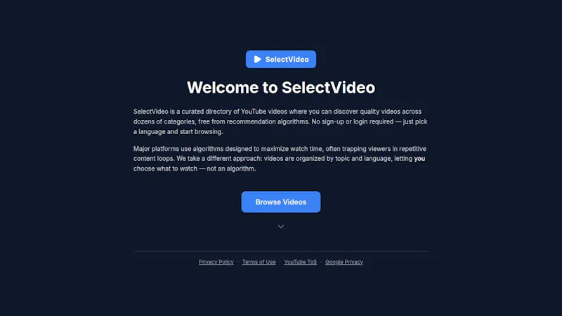 SelectVideo screenshot 8