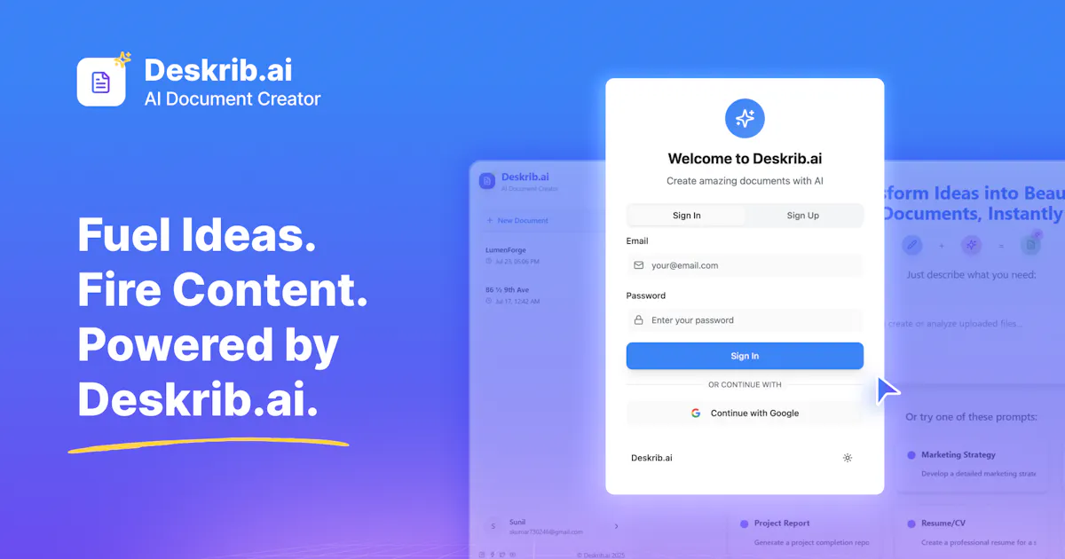 Deskrib.Ai