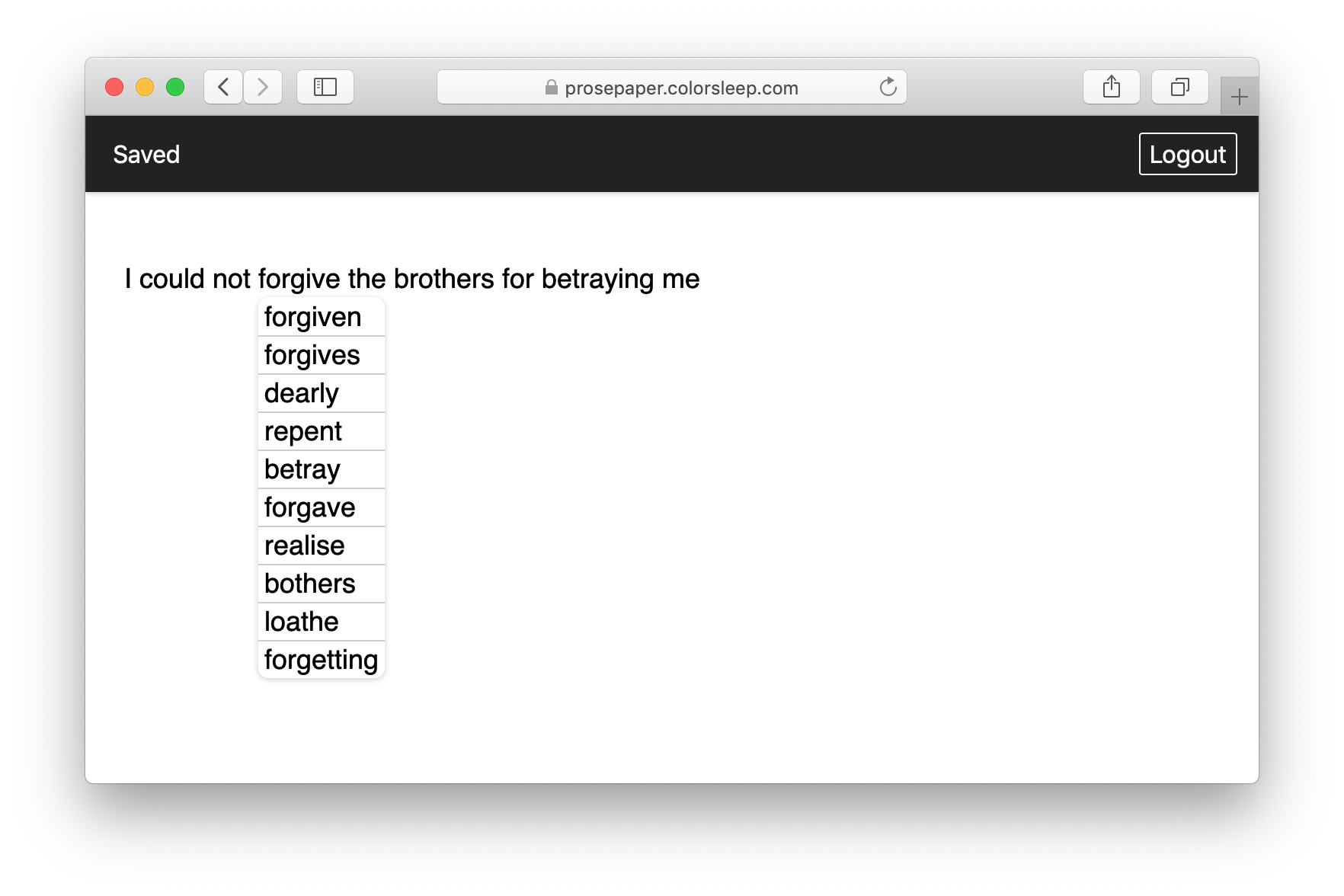 Prosepaper gallery image