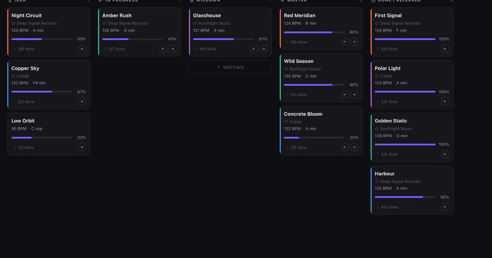 TrackMuse screenshot 2