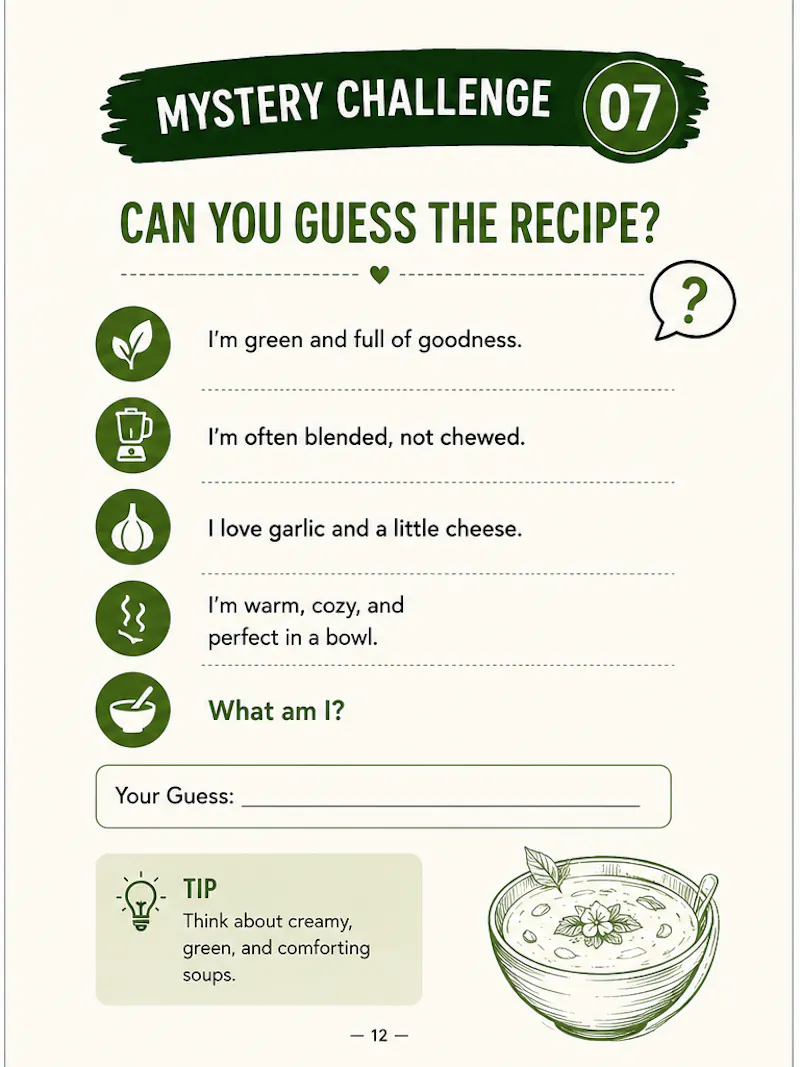 The Mystery Recipe Book screenshot 3