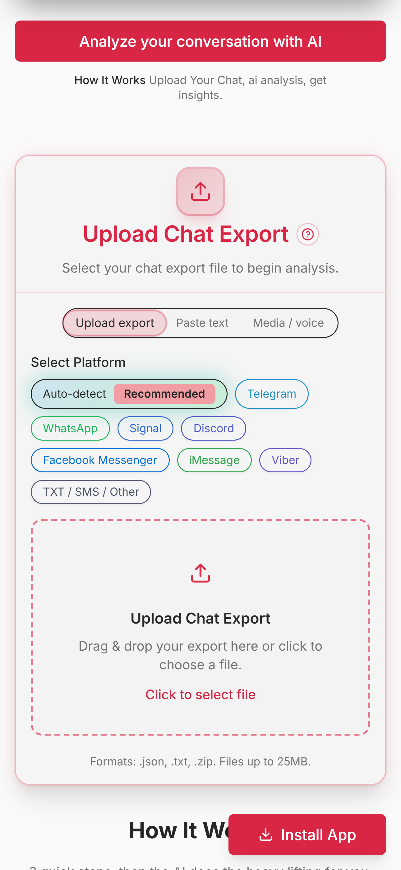 Texts with My Ex - Screenshot 2 showing product features and functionality