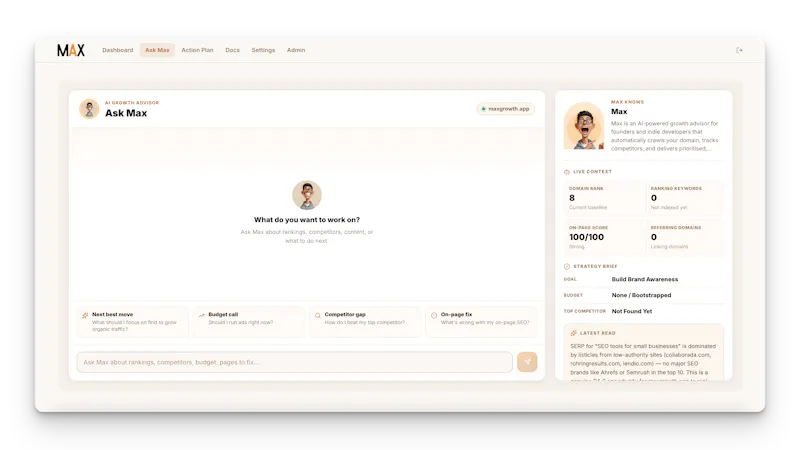 Max Growth screenshot 3