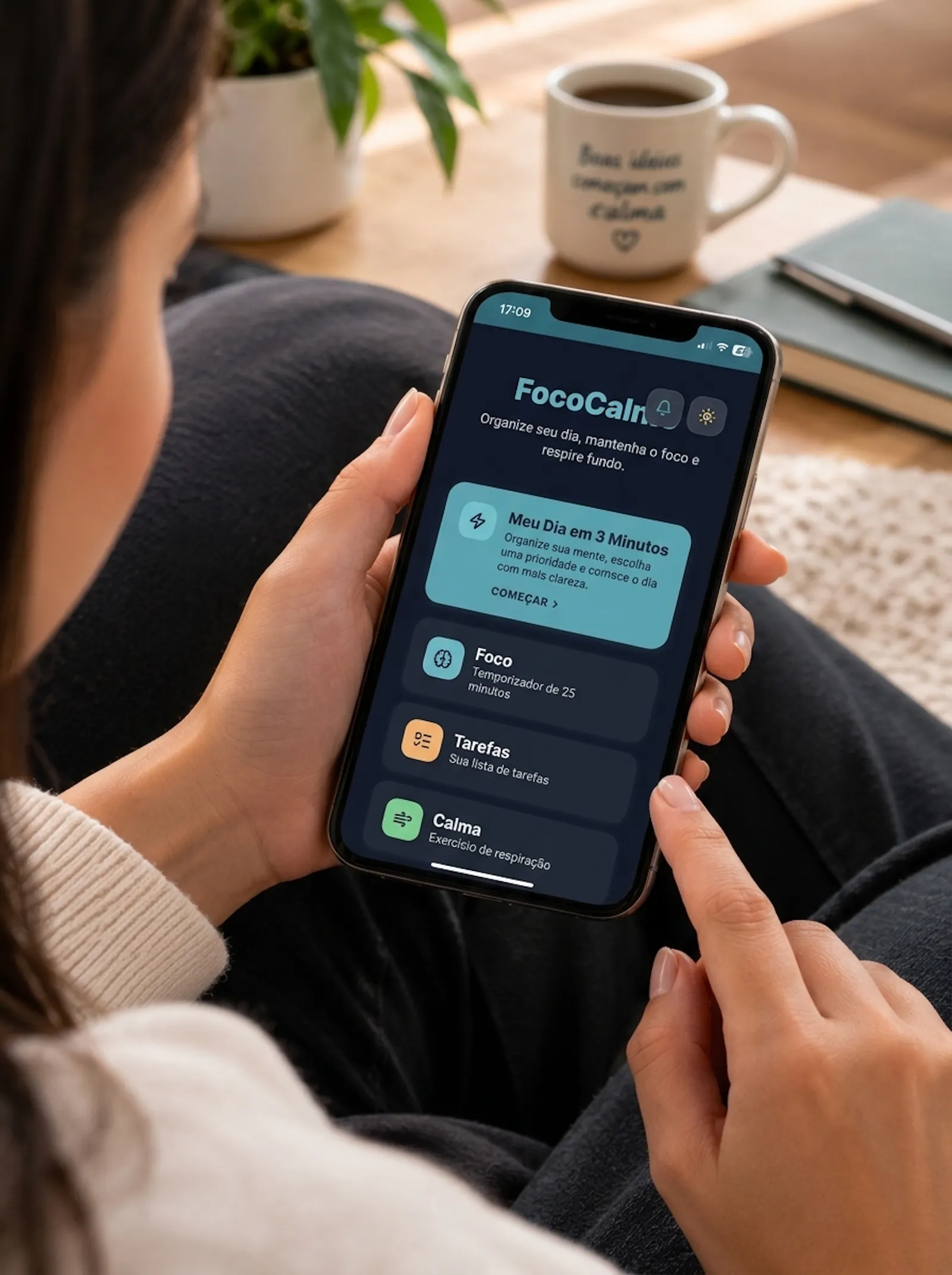 FocoCalmo - Foco, TDAH e Ansiedade screenshot 1