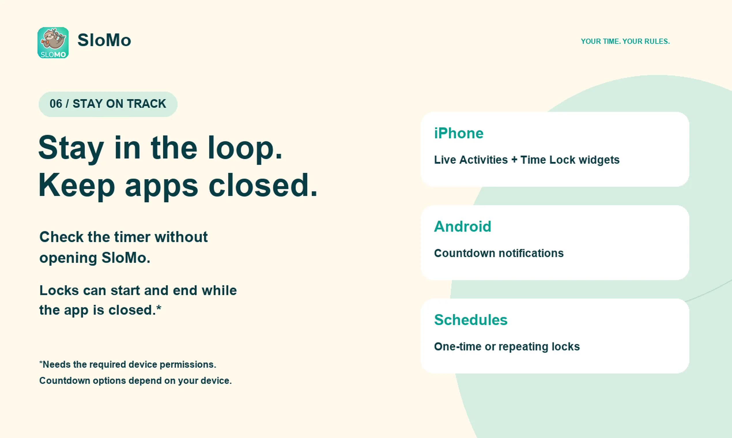 SloMo: Less Scrolling, More Living gallery image