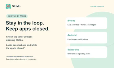 SloMo: Less Scrolling, More Living gallery image