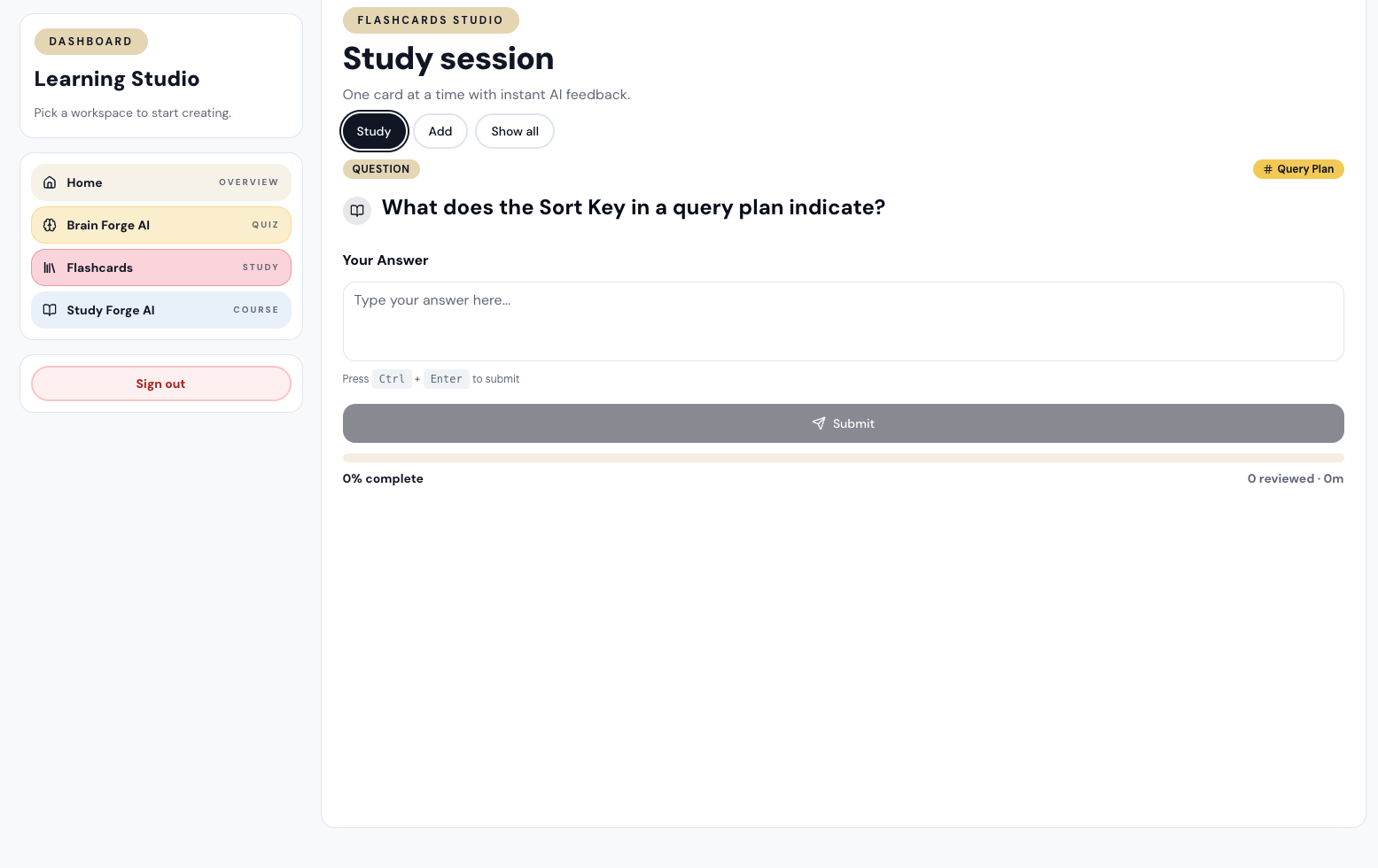 Learn Labs AI - Screenshot 2 showing product features and functionality