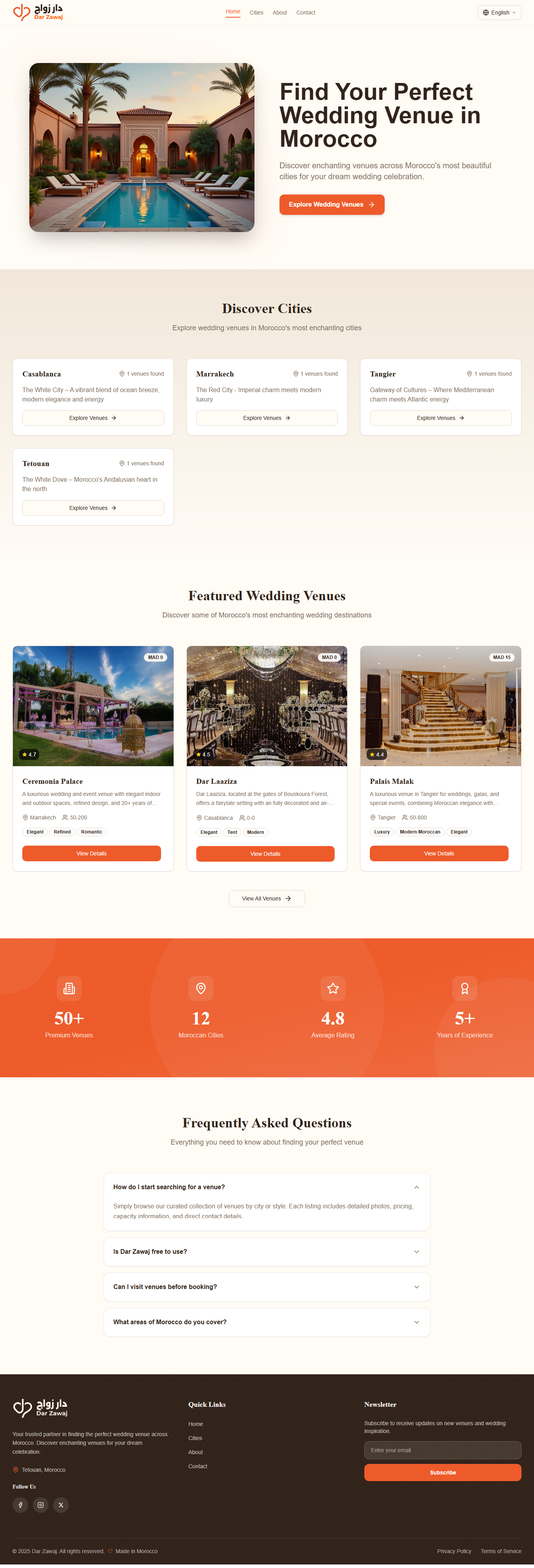 Dar Zawaj - Main product screenshot demonstrating key features and user interface