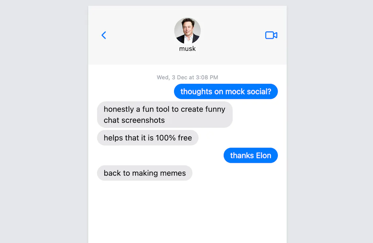 Mock Social