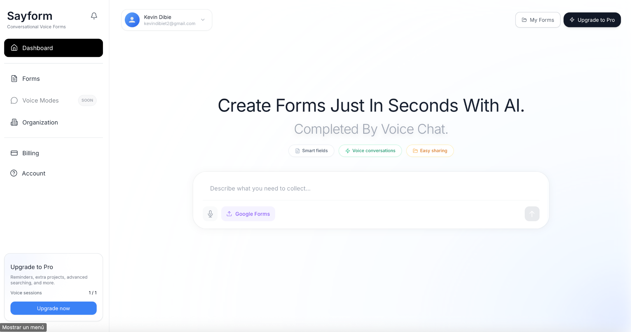 Sayform gallery image