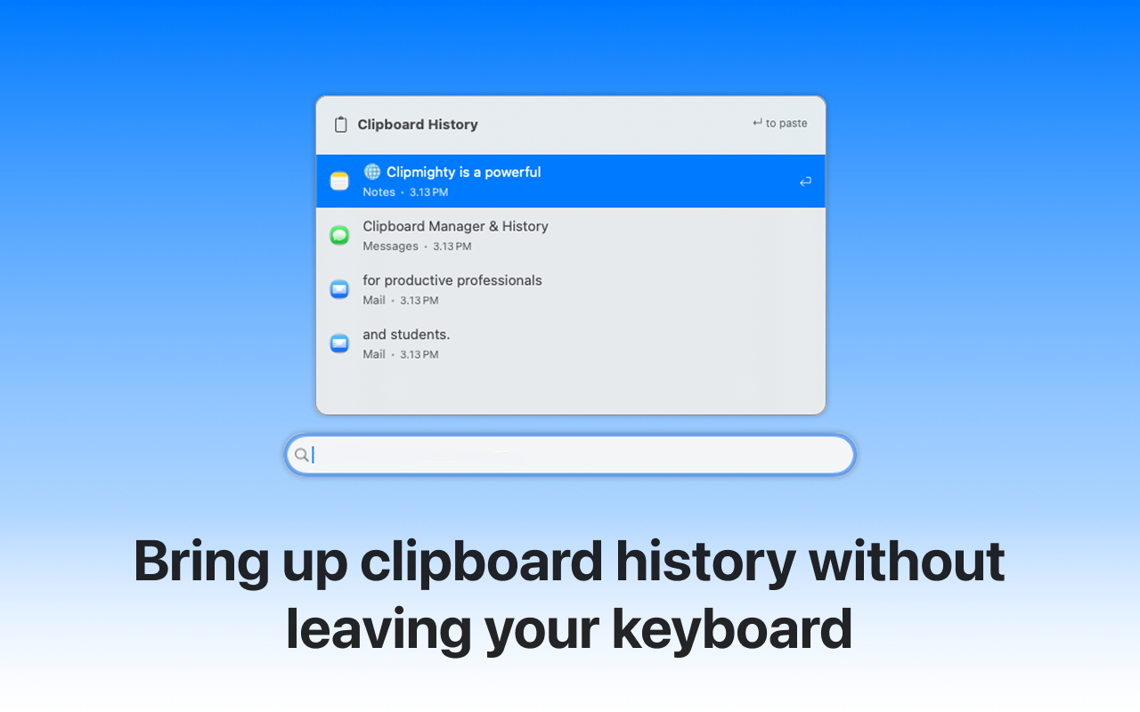 Clipmighty - Clipboard Manager & History gallery image