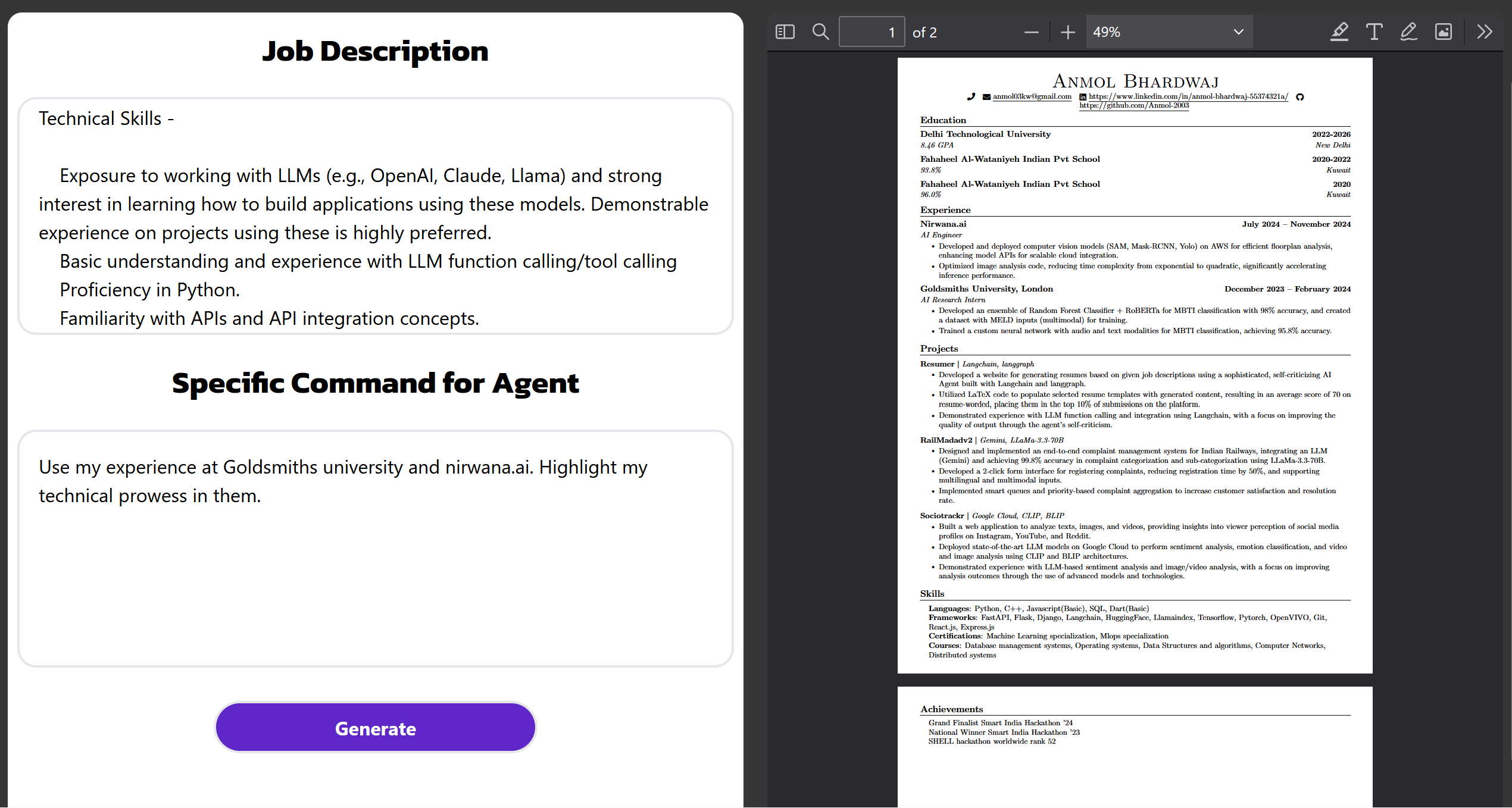 Resumer gallery image