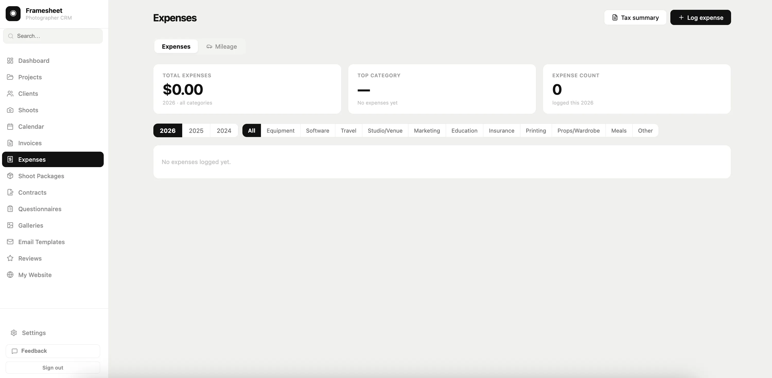 Framesheet gallery image