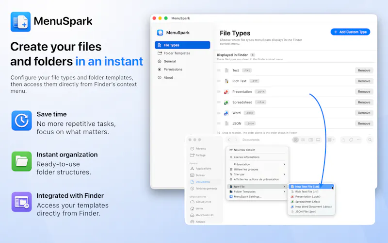 MenuSpark screenshot 2