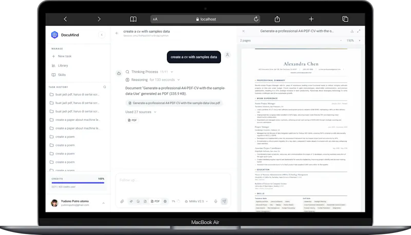 DocuMind screenshot 4