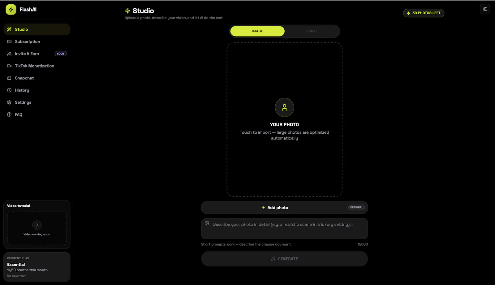 FlashAI screenshot 2