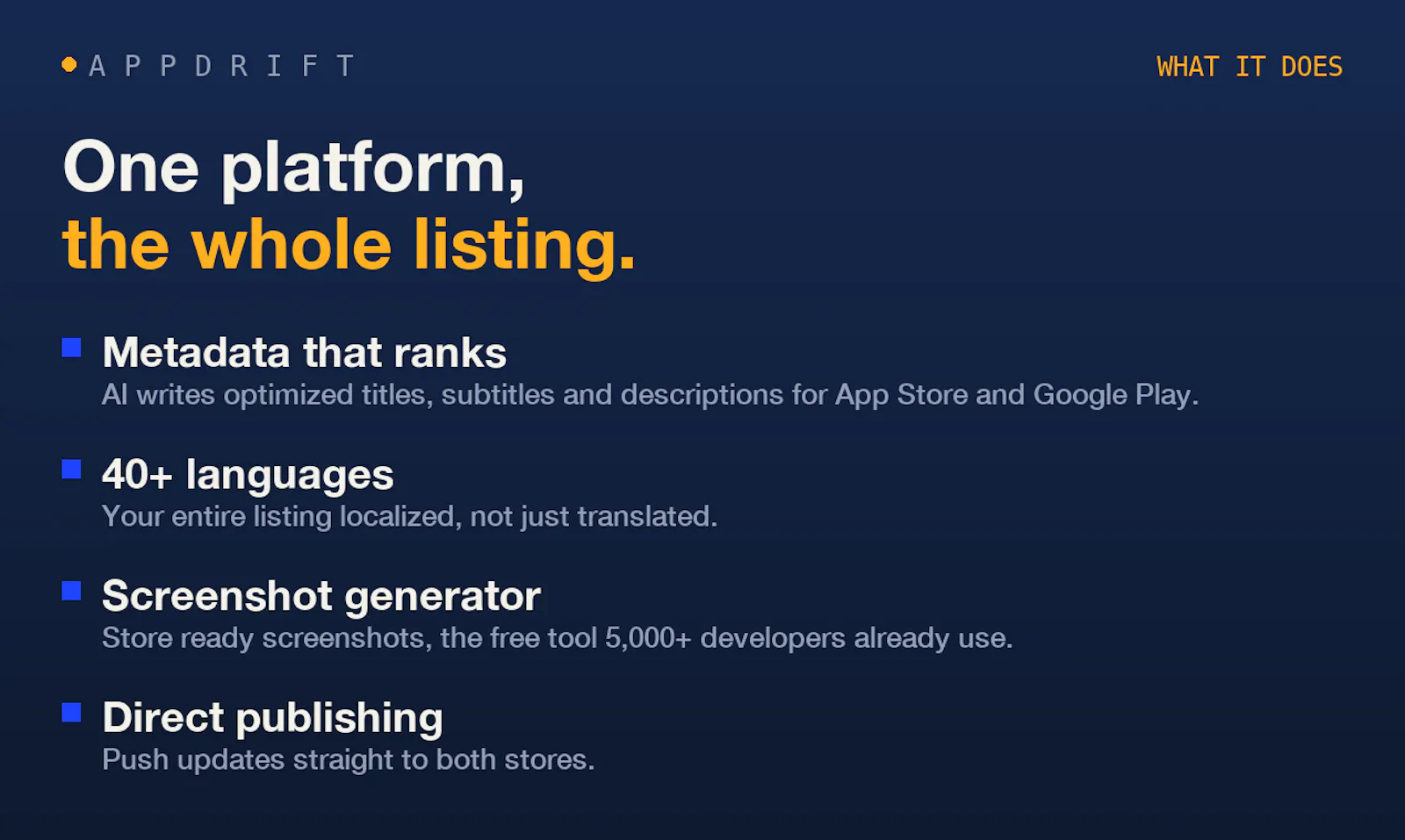 AppDrift screenshot 3