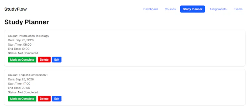 StudyFlow screenshot 3
