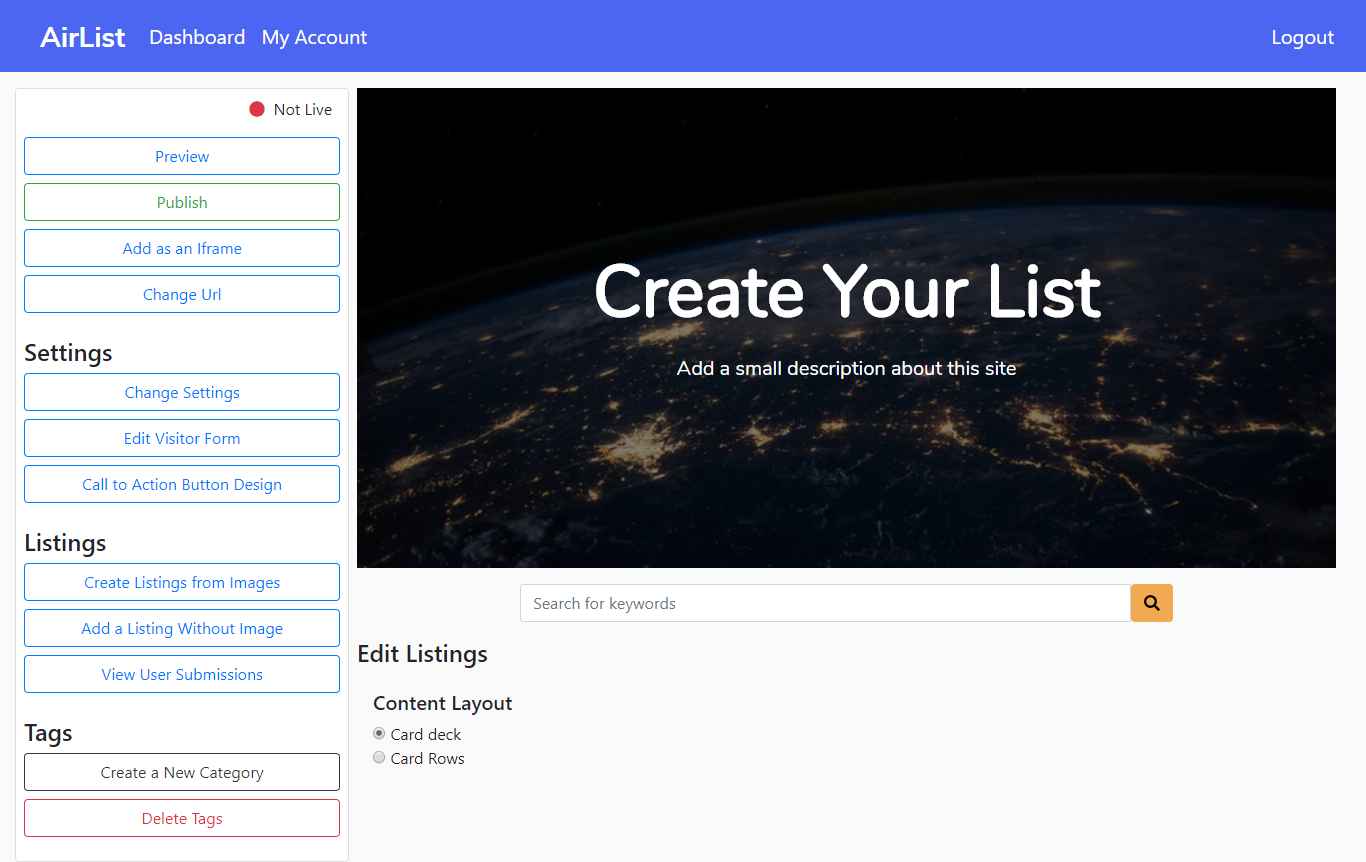 AirList gallery image
