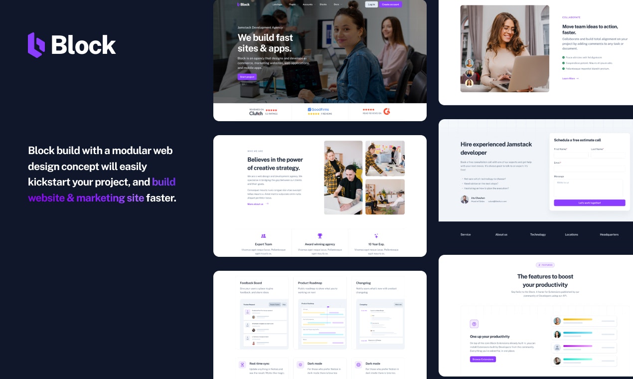 Blok - Bootstrap 5 HTML Şablonu - Build web sitesi için bootstrap blokları medya 2
