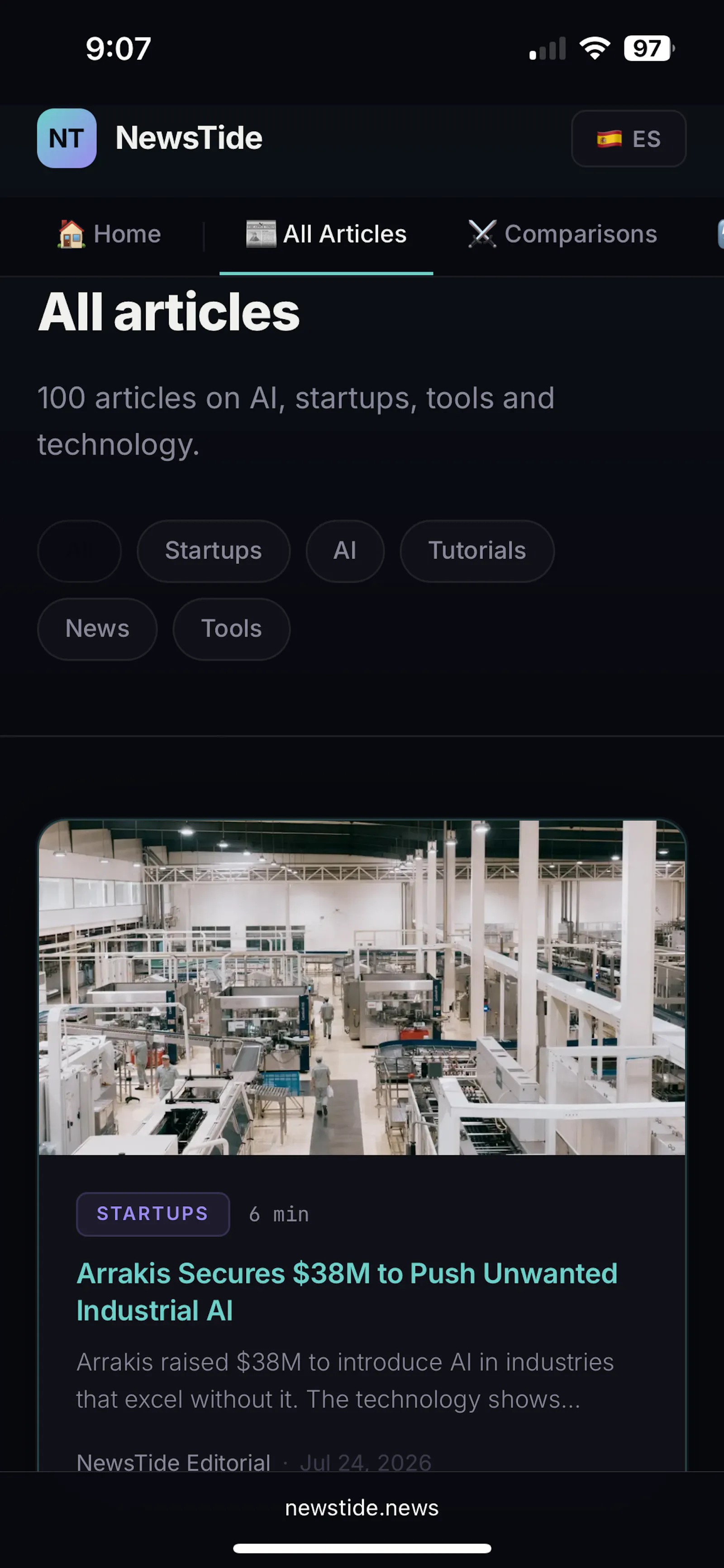 NewsTide screenshot 3