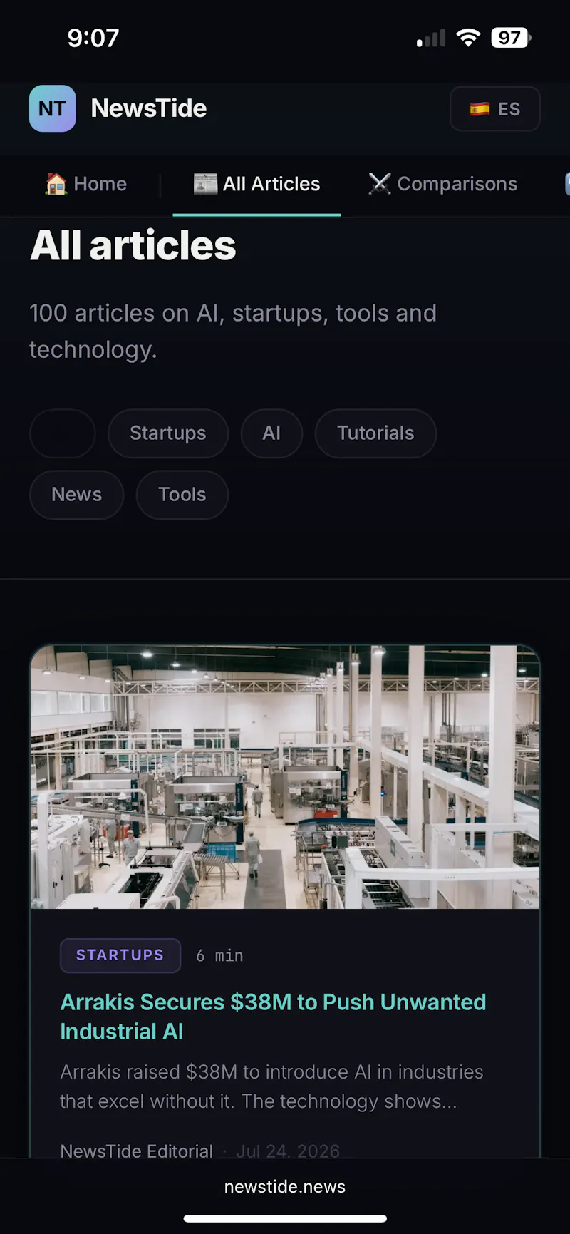 NewsTide screenshot 3