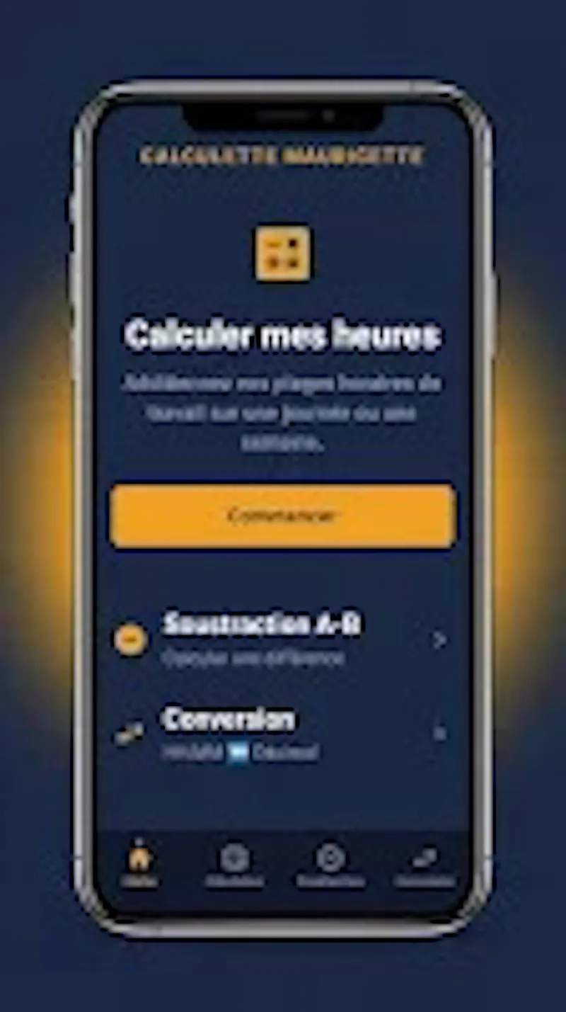 Calculette Mauricette – Heures screenshot 2