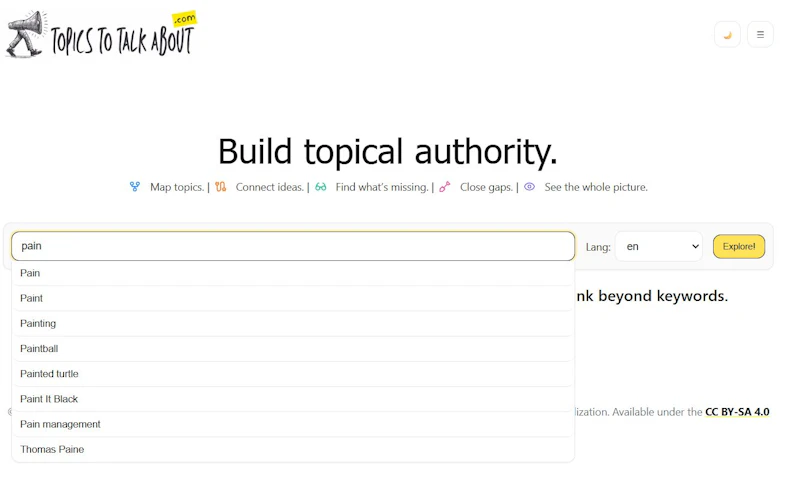TopicsToTalkAbout screenshot 4