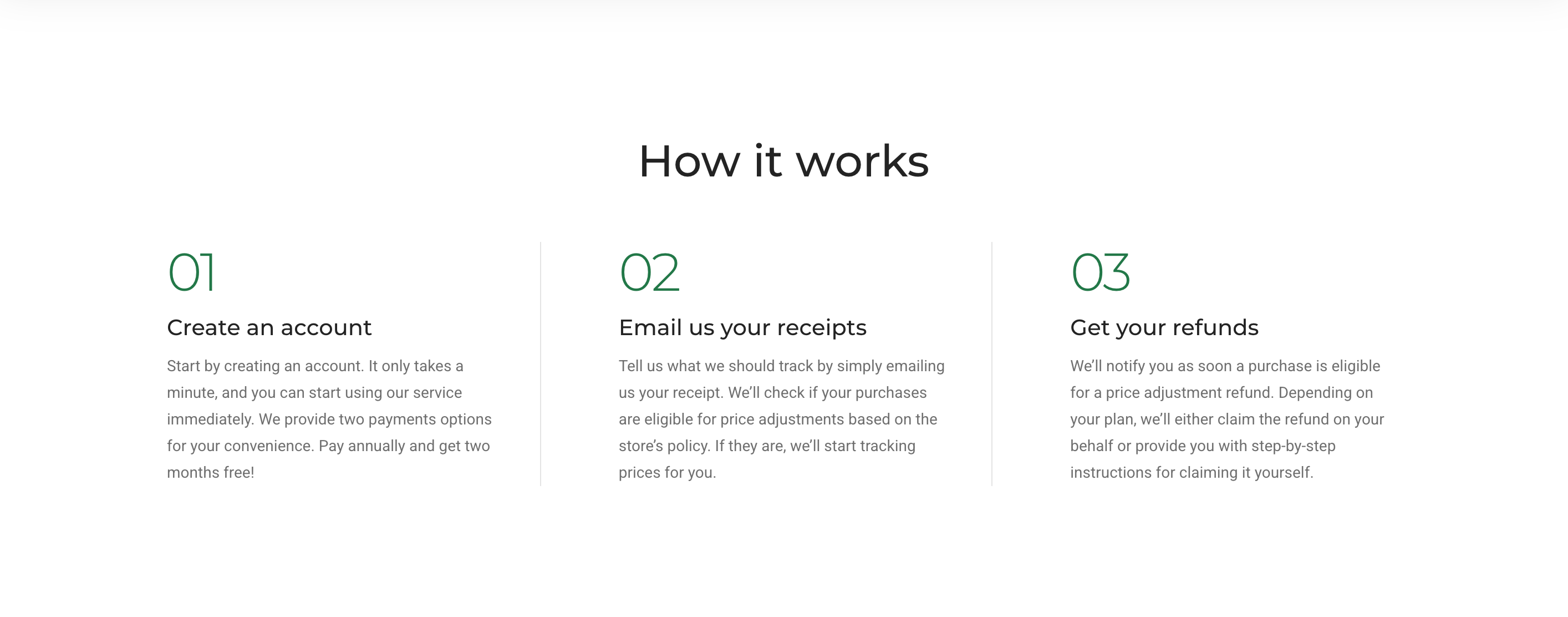 Refundmatic - Screenshot 2 showing product features and functionality