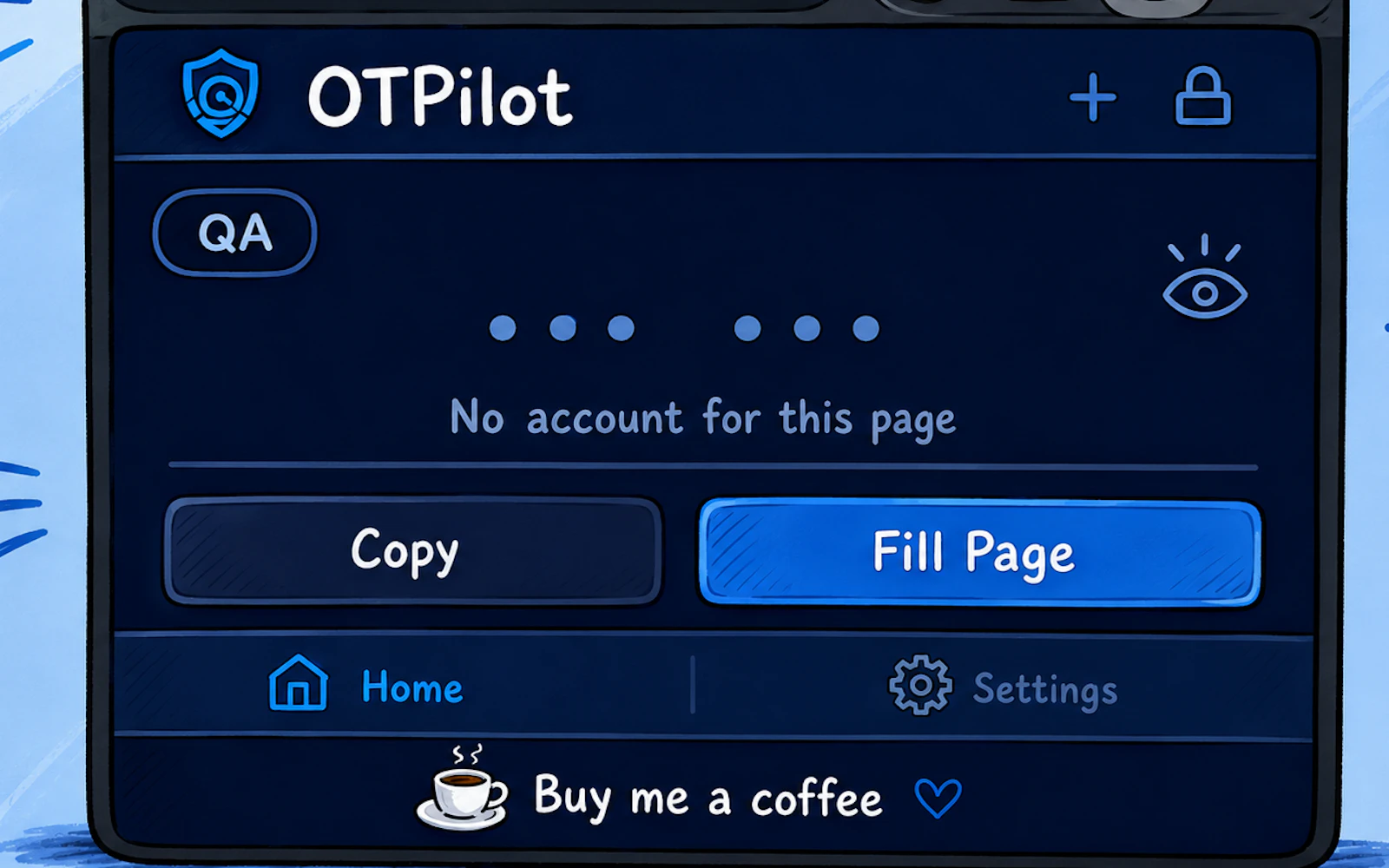 OTPilot screenshot 2