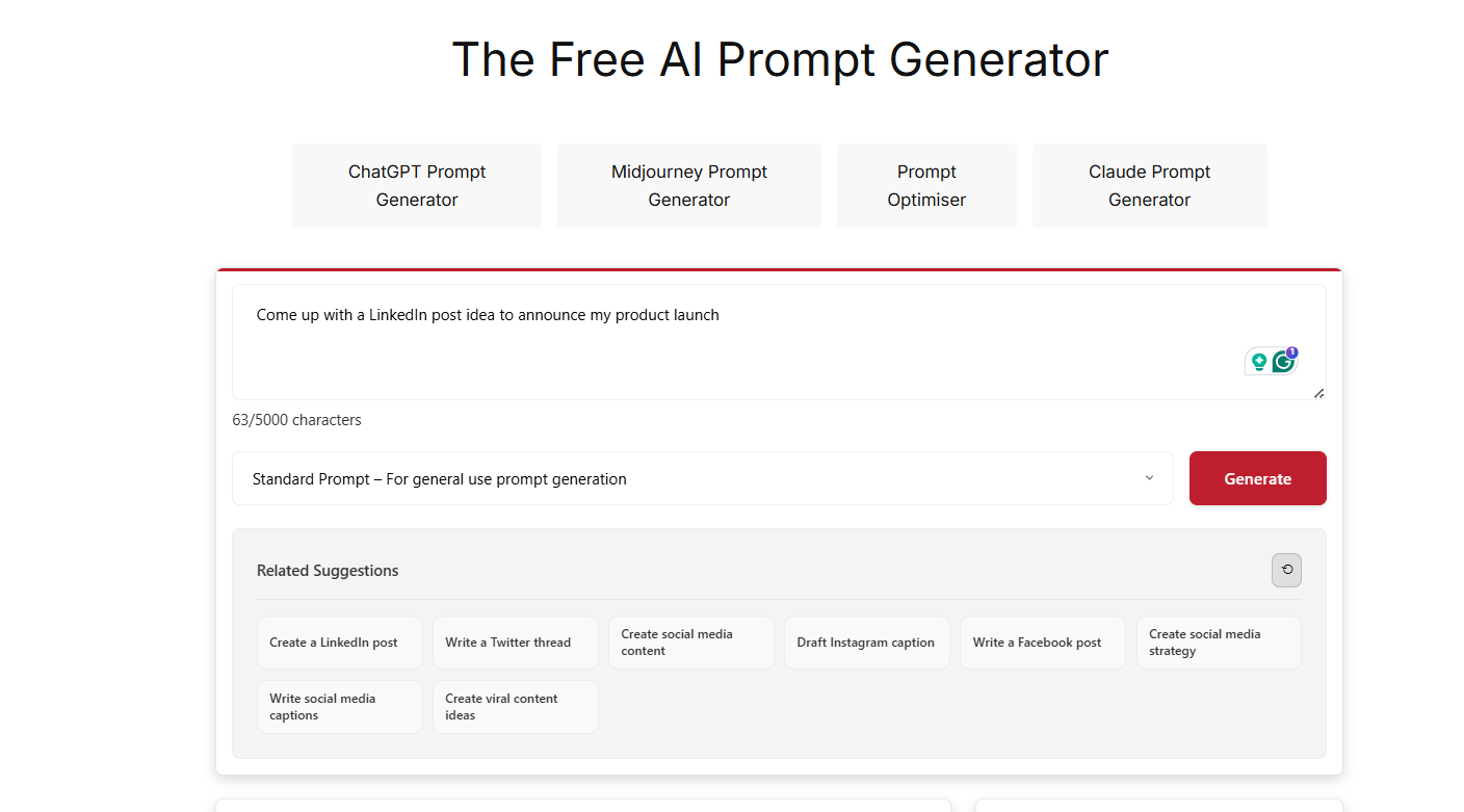 AI Prompt Generator gallery image