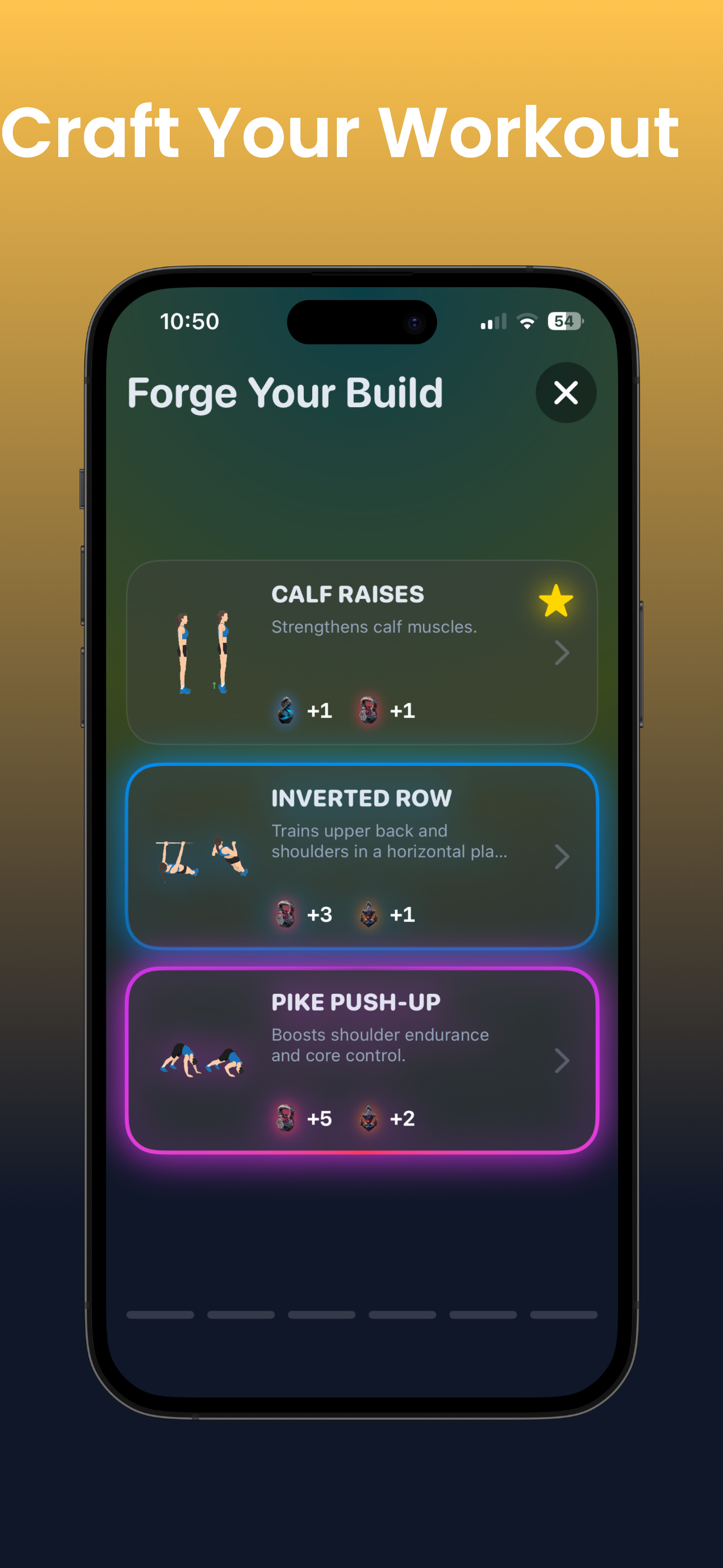 基于卡的锻炼-Velmor - 适应您的Roguelike Fitness应用程序。媒体2
