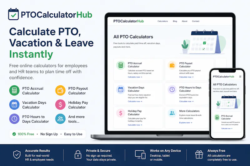 PTO Calculator Hub screenshot 1