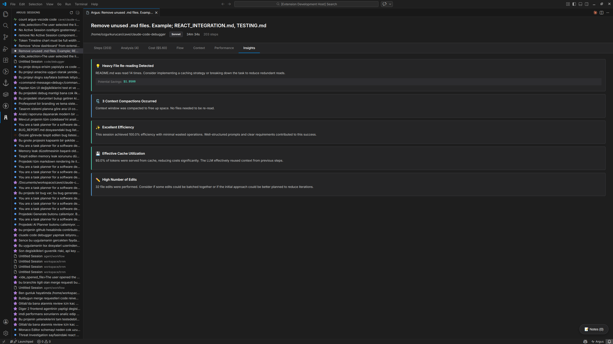 Argus - Claude Code Debugger & Analyzer gallery image