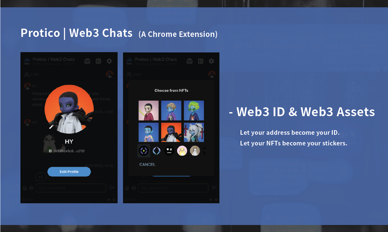 Media Protico |Trò chuyện Web3 (Beta) - Trò chuyện và để lại nhận xét trên bất kỳ trang web nào theo cách Web3 2