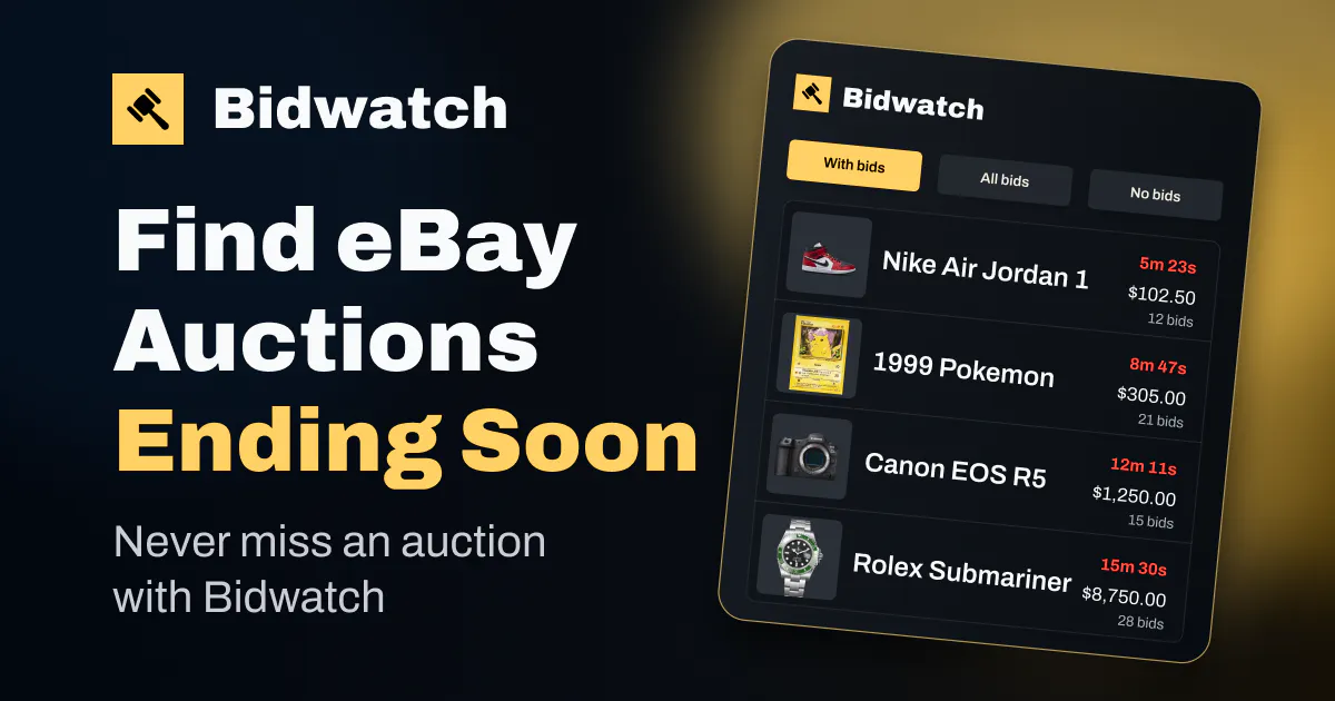 Bidwatch gallery image