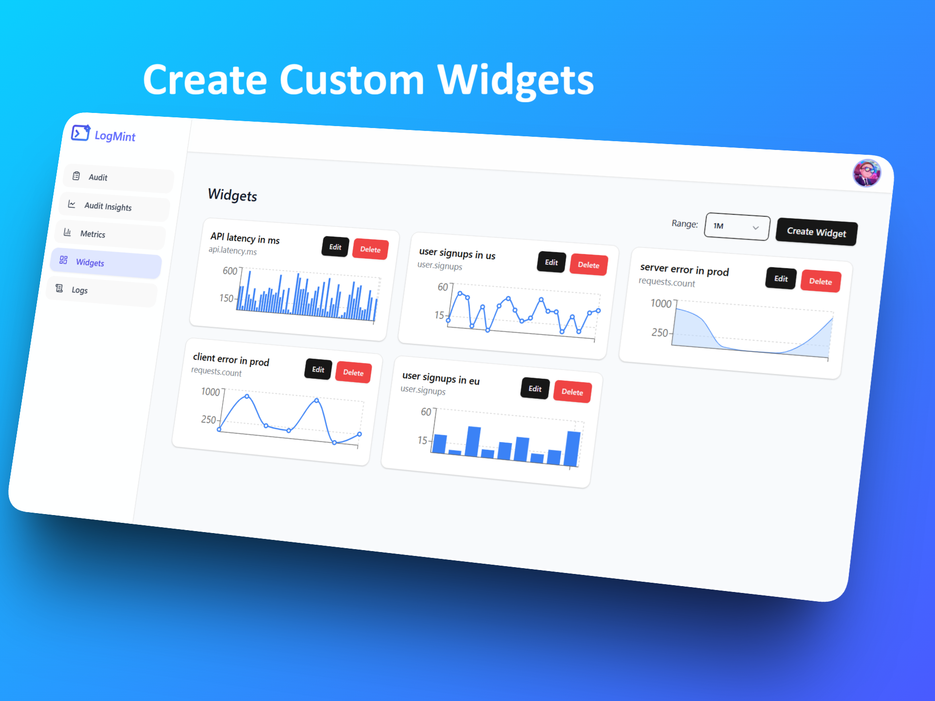 LogMint - Main product screenshot demonstrating key features and user interface