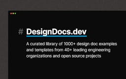 DesignDocs.dev media 1