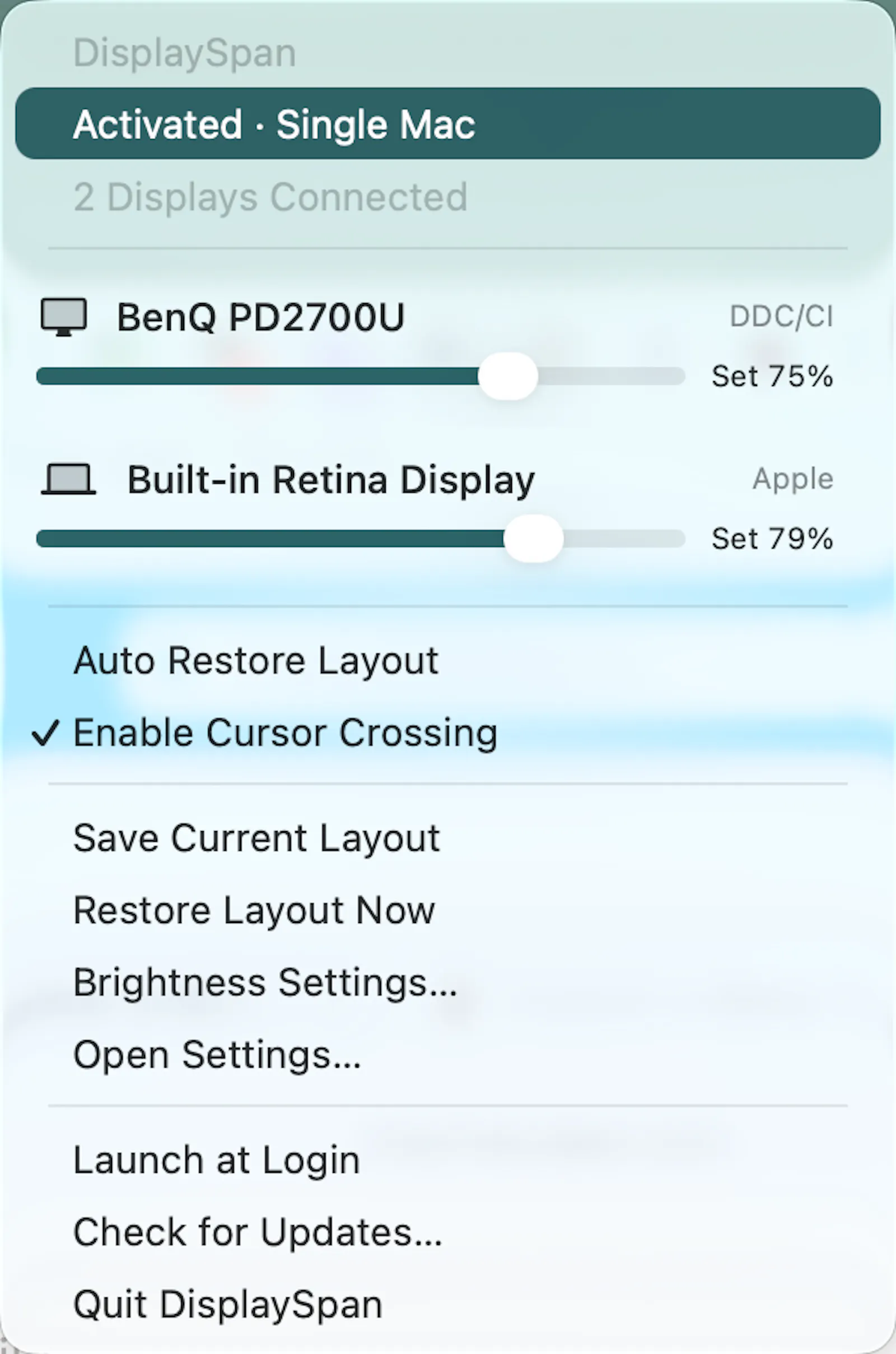 DisplaySpan screenshot 6