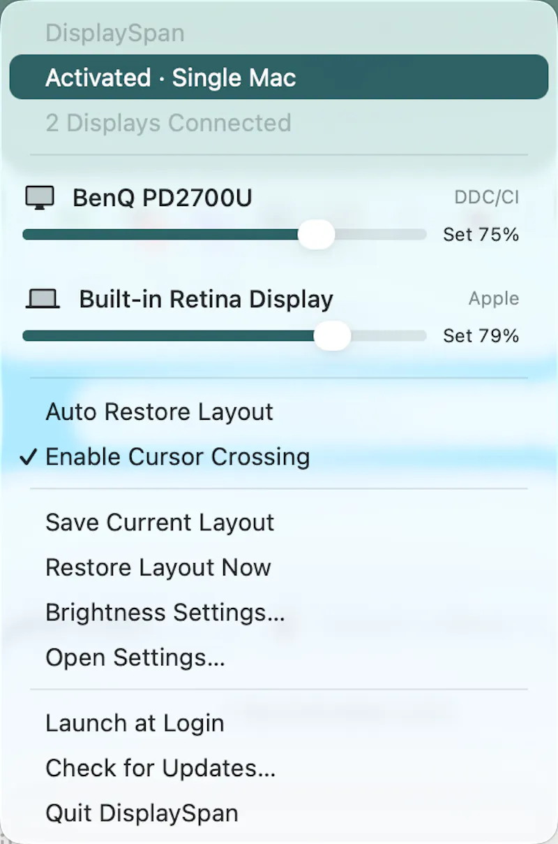 DisplaySpan screenshot 6