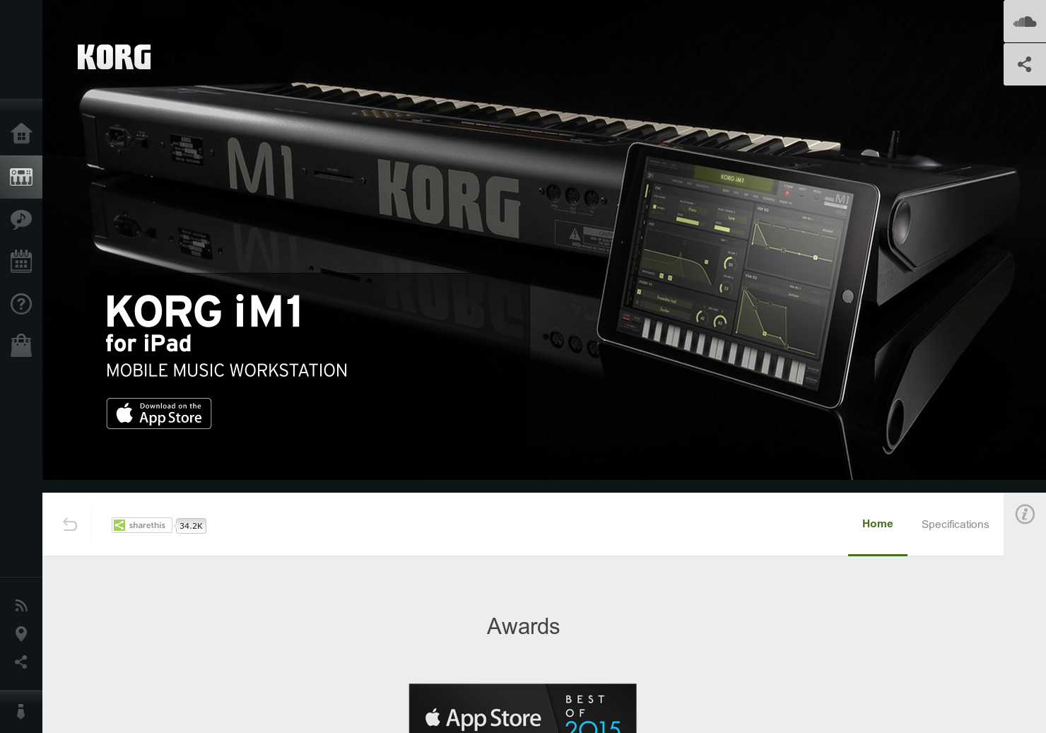 KORG iM1 for iPad