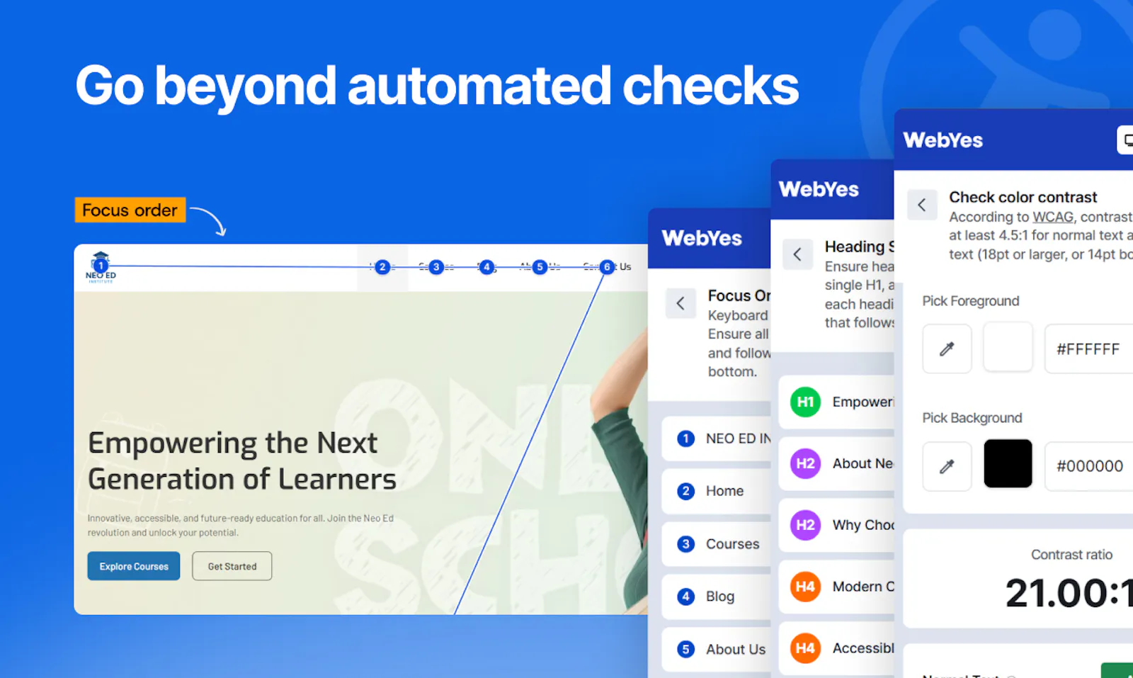 Accessibility Checker by WebYes screenshot 5