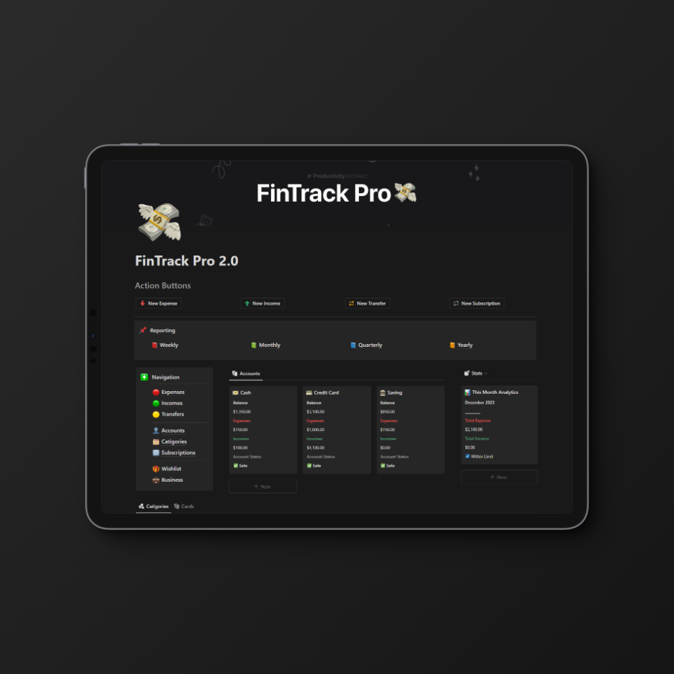 Fintrack Pro 2.0