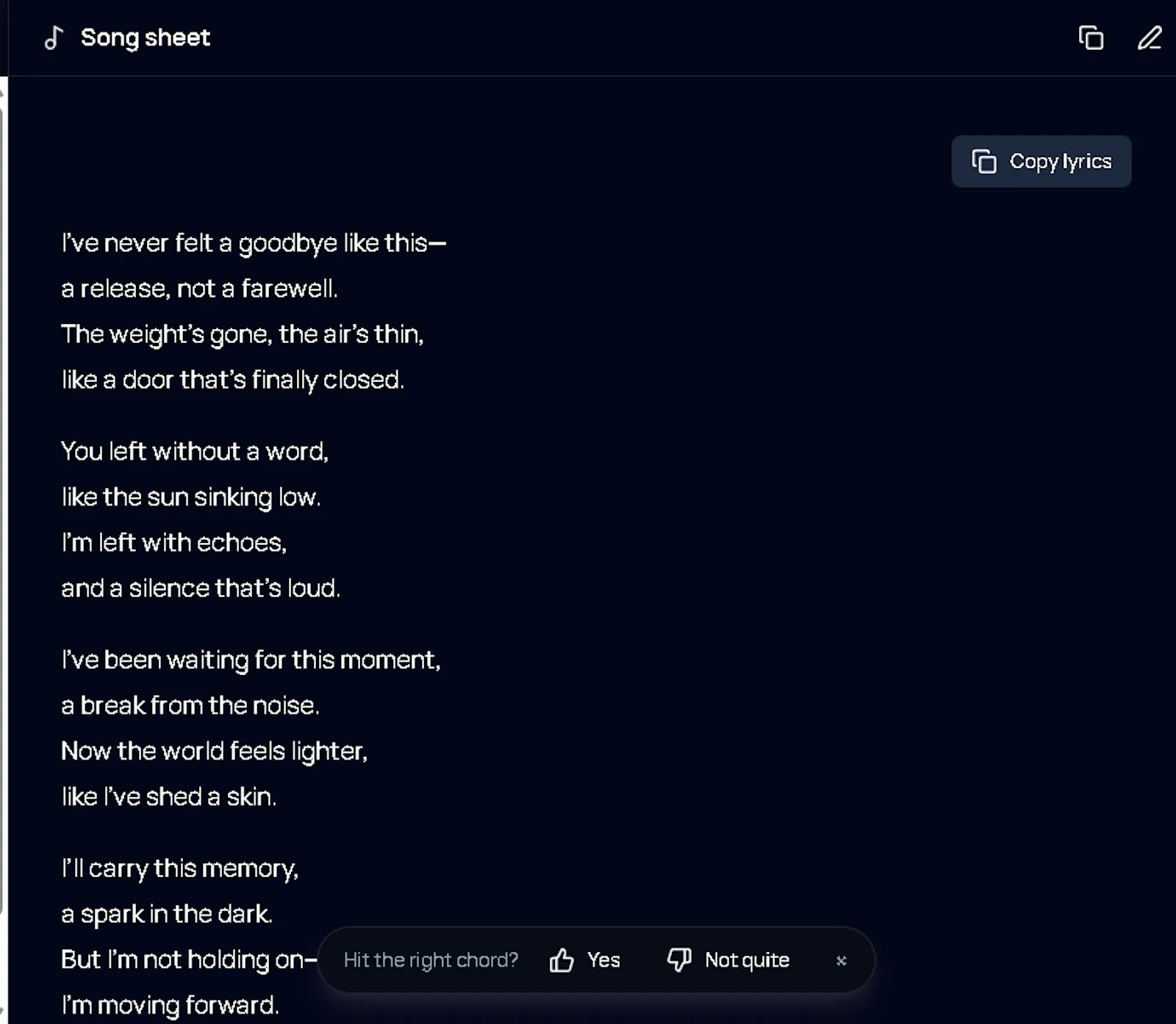 lyricora screenshot 2