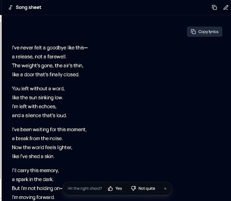 lyricora screenshot 2