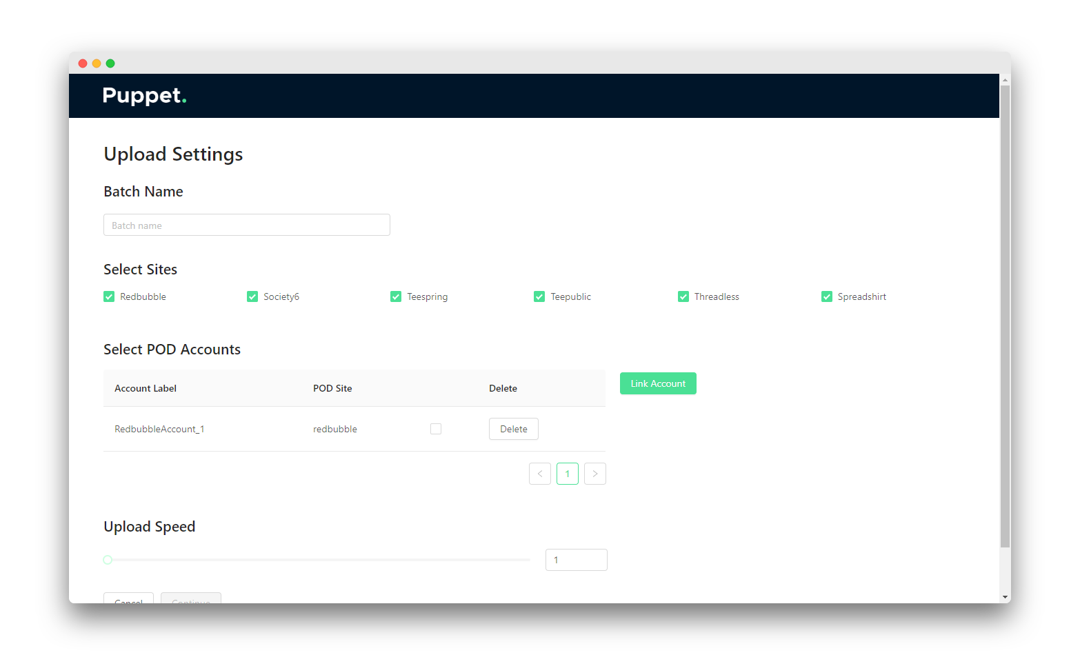 Puppet Uploader gallery image
