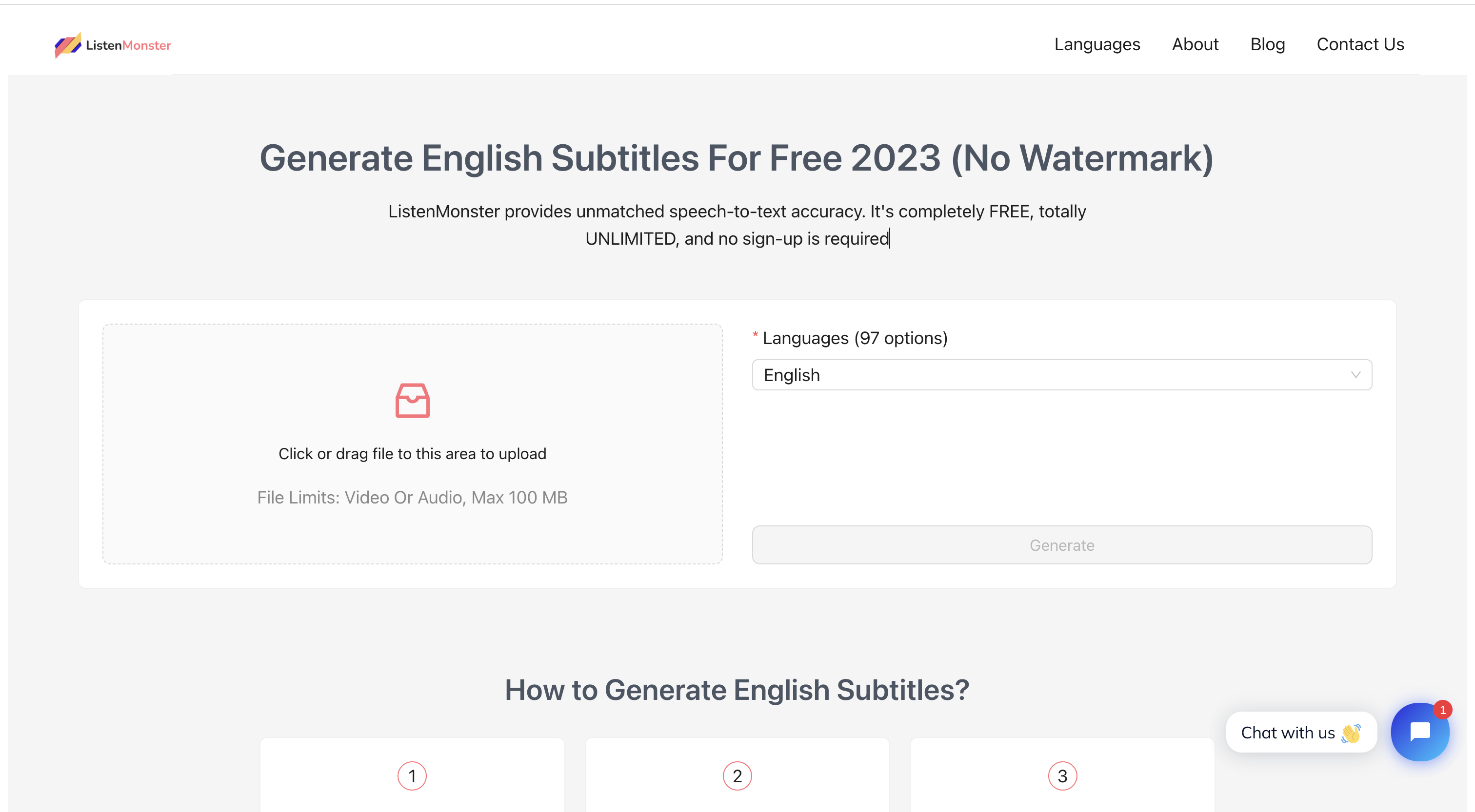 Média Écouter Monster - Parfaitement transcrit, à chaque fois - 100% gratuit 2