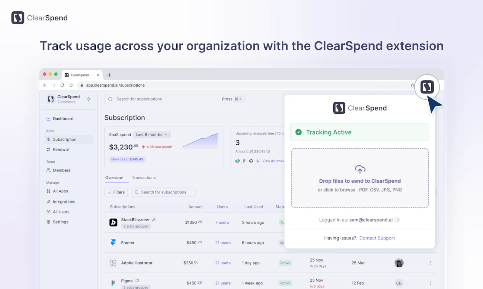 ClearSpend AI screenshot 4